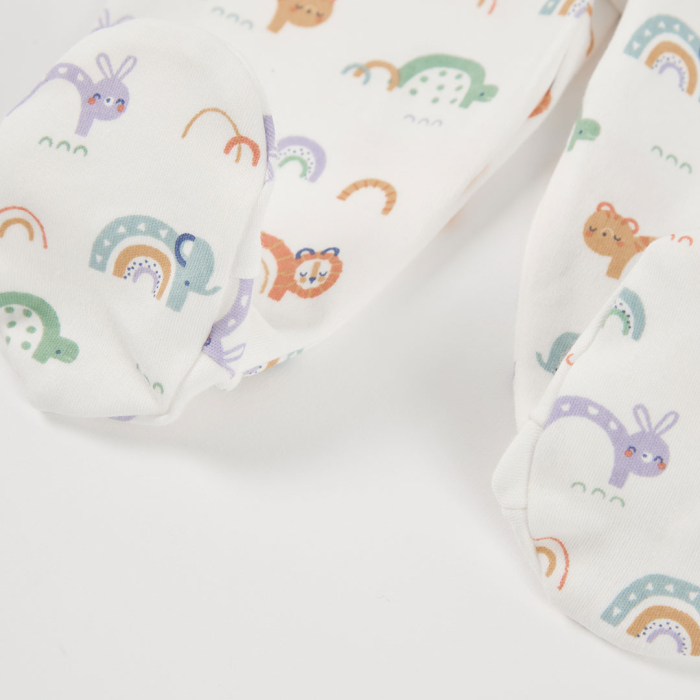 деталь Unisex kojenecká souprava – krémová BOBOLI