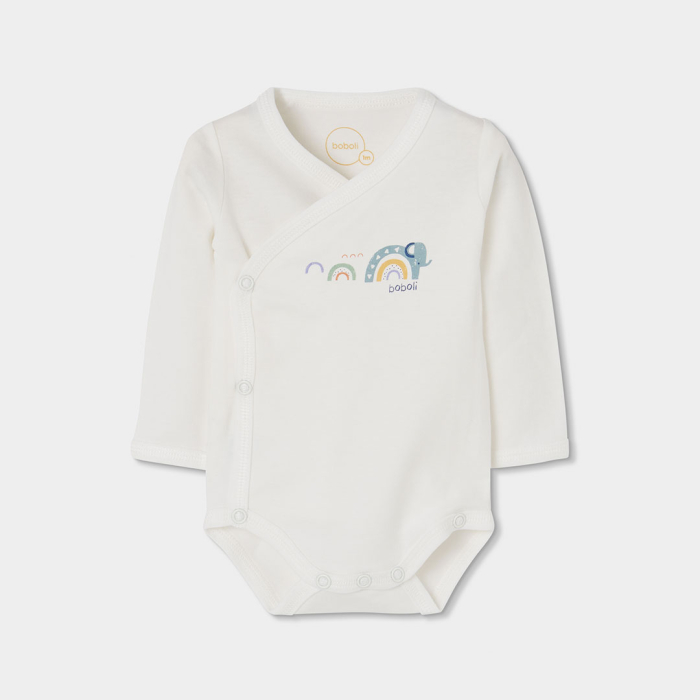 деталь Unisex kojenecká souprava – krémová BOBOLI