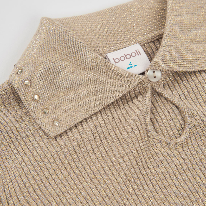 деталь Dívčí svetr se zipem BOBOLI