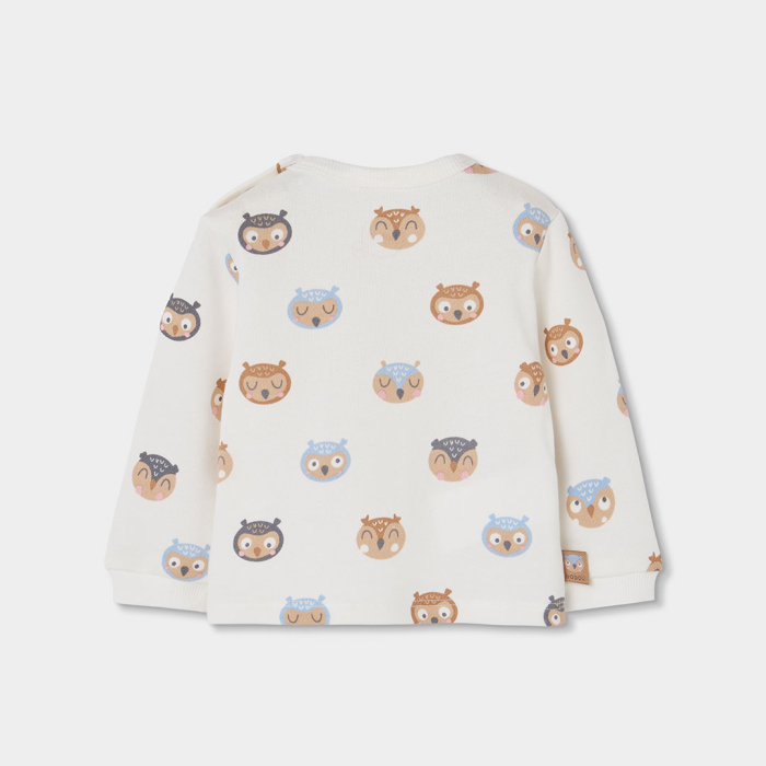 деталь Unisex baby souprava – rezavá BOBOLI