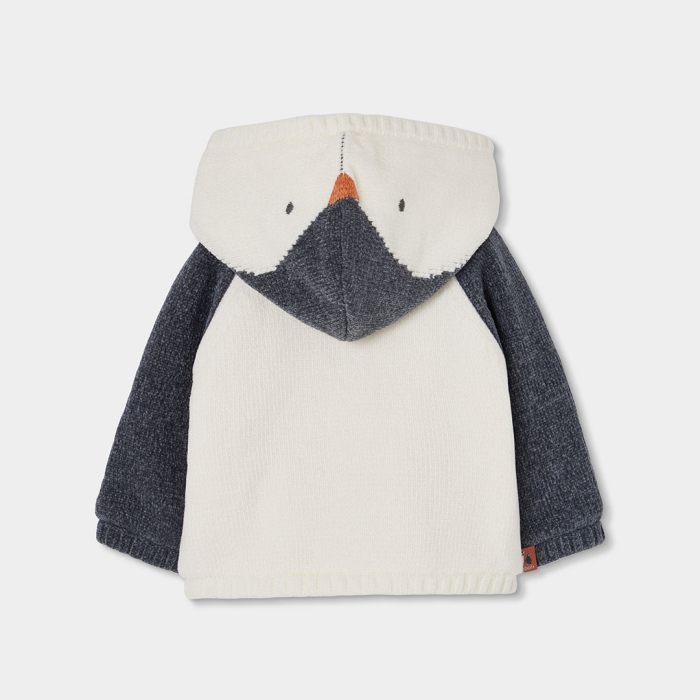 деталь Unisex baby bunda – krémová BOBOLI