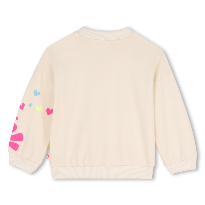 деталь Dívčí mikina s duhou BILLIEBLUSH