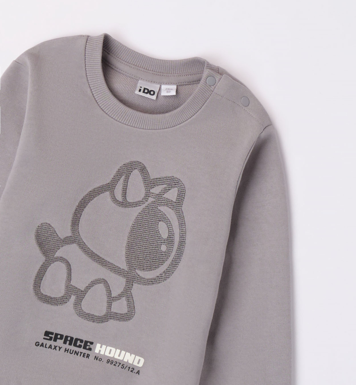 деталь Chlapecká mikina s potiskem IDO