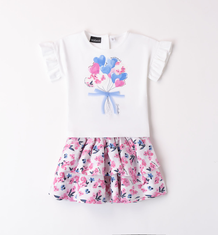 деталь Dívčí outfit se sukní SARABANDA
