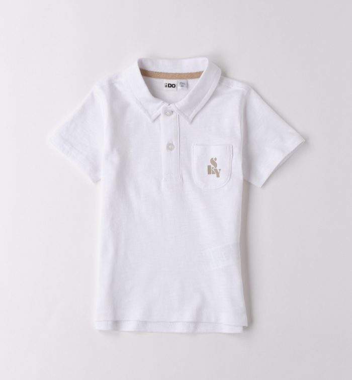 деталь Chlapecké polo s krátkým rukávem IDO
