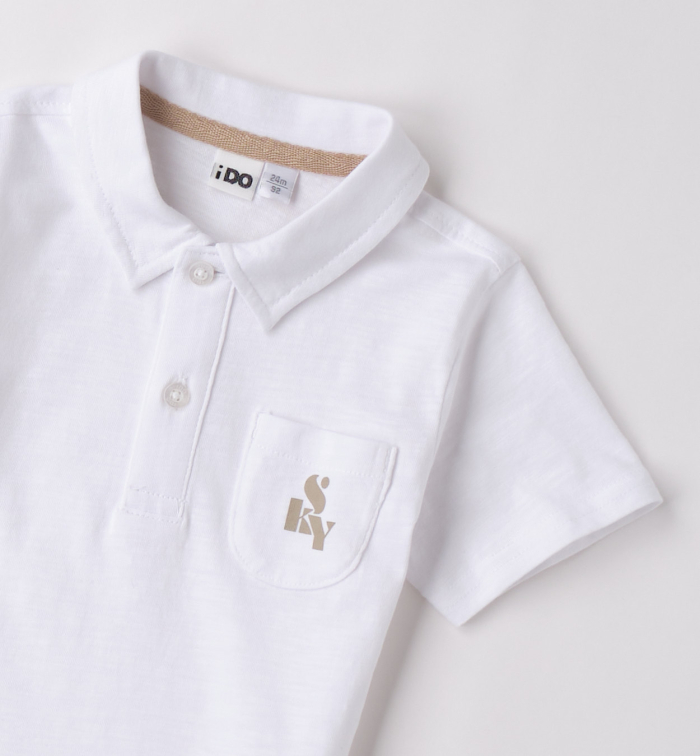 деталь Chlapecké polo s krátkým rukávem IDO