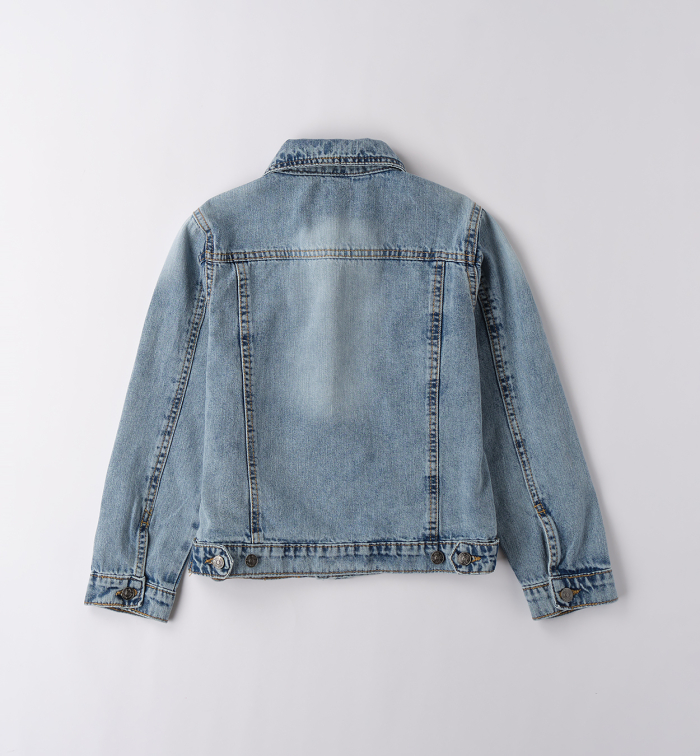 деталь Chlapecká džínová bunda IDO