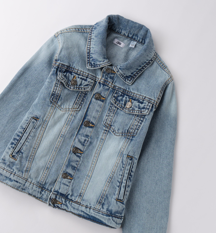 деталь Chlapecká džínová bunda IDO