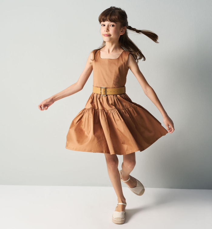 деталь iDS2504B878K1-1117- DRESS WITH BELT
