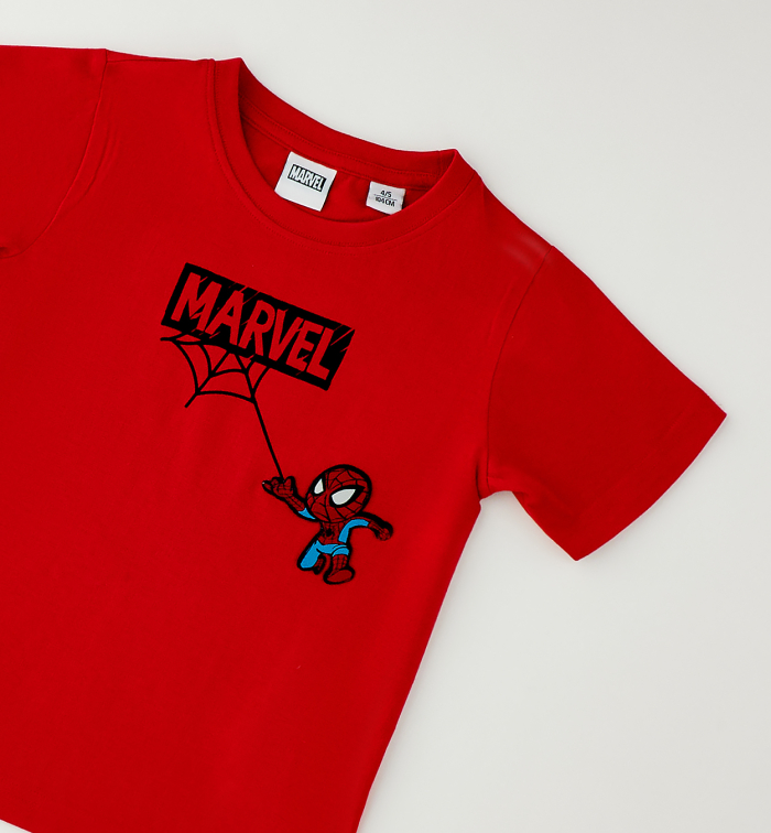 деталь Chlapecké bavlněné tričko Marvel Spider-Man IDO