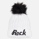 деталь Ribbed beanie for girl