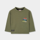 деталь Chlapecké tričko outdoor – khaki BOBOLI