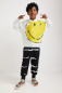 предварительный просмотр Dívčí mikina s kapucí a s velkým potiskem Smiley DESIGUAL