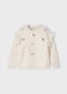 предварительный просмотр Sweater with embroidery for a girl