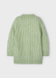 предварительный просмотр ECOFRIENDS cable knit sweatshirt for girls