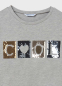 предварительный просмотр Long-sleeved t-shirt with a print for a girl