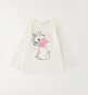 предварительный просмотр Dívčí tričko Aristocats Marie s dlouhým rukávem IDO