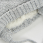 предварительный просмотр Unisex baby čepice –šedá BOBOLI