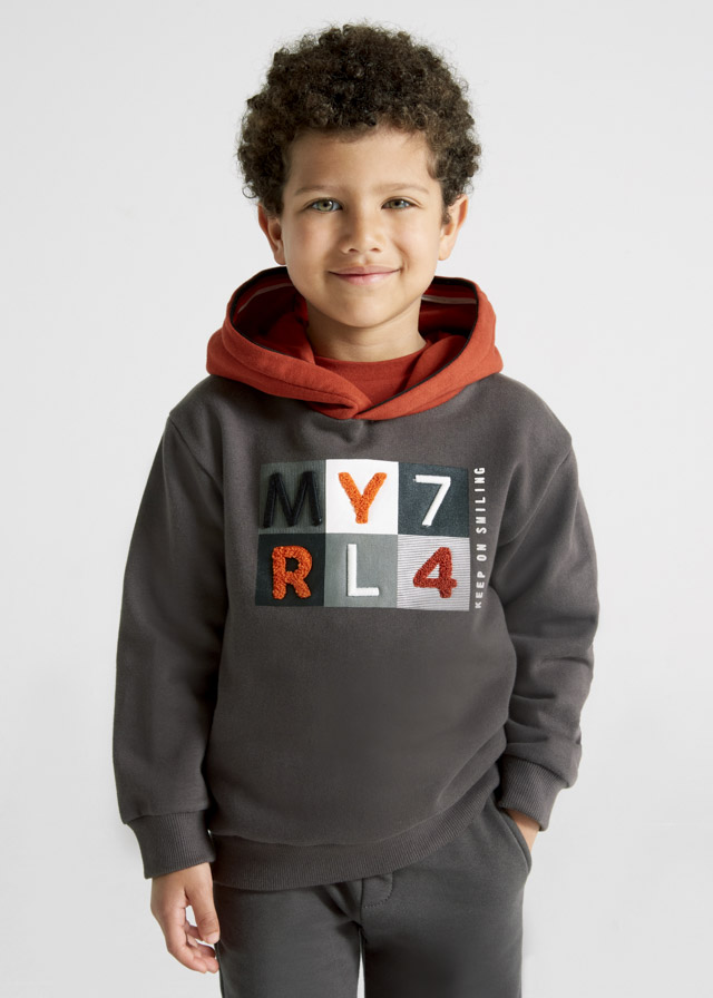 деталь Sweatshirt with embroidery for a boy