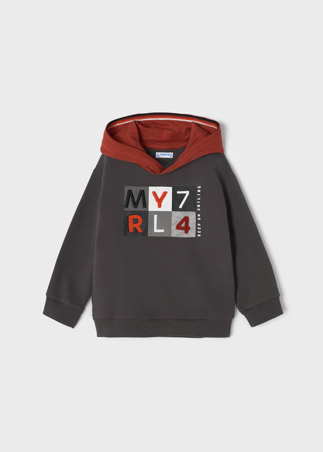 деталь Sweatshirt with embroidery for a boy