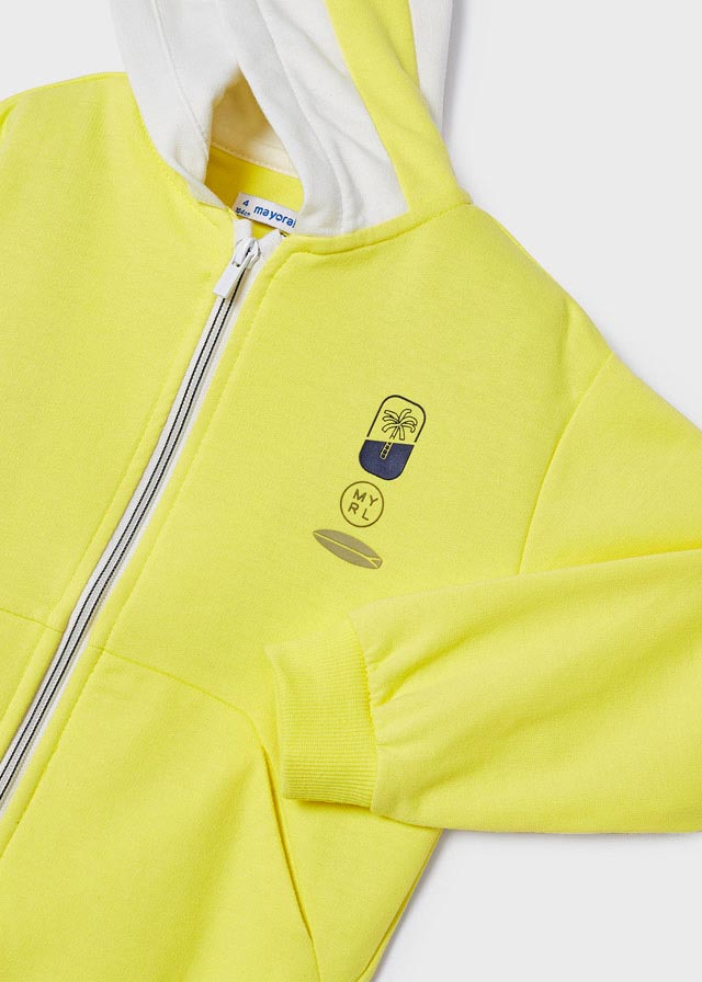 деталь Chlapecká mikina na zip s dlouhým rukávem MAYORAL