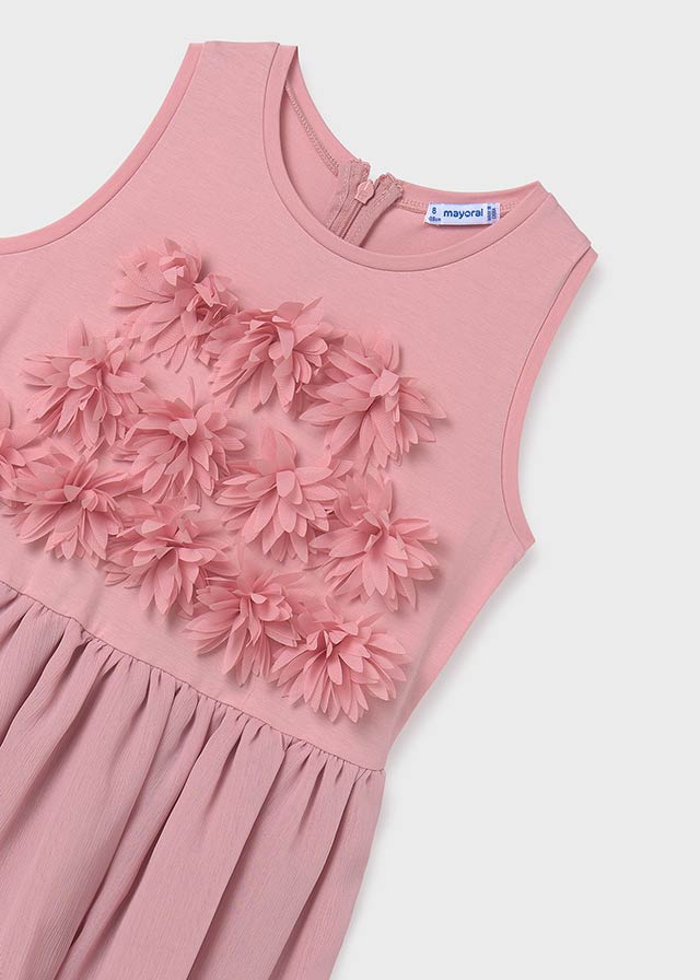деталь Dívčí šaty s appliqué MAYORAL