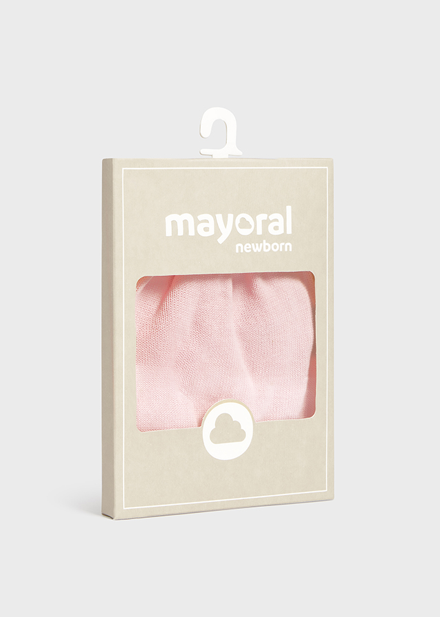 деталь Unisex pletená čepice bílá se vzorem MAYORAL
