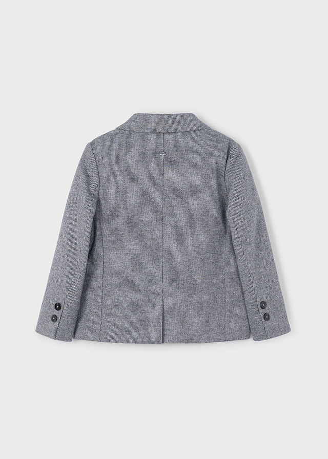 деталь Chlapecké šedé sako se strukturou MAYORAL