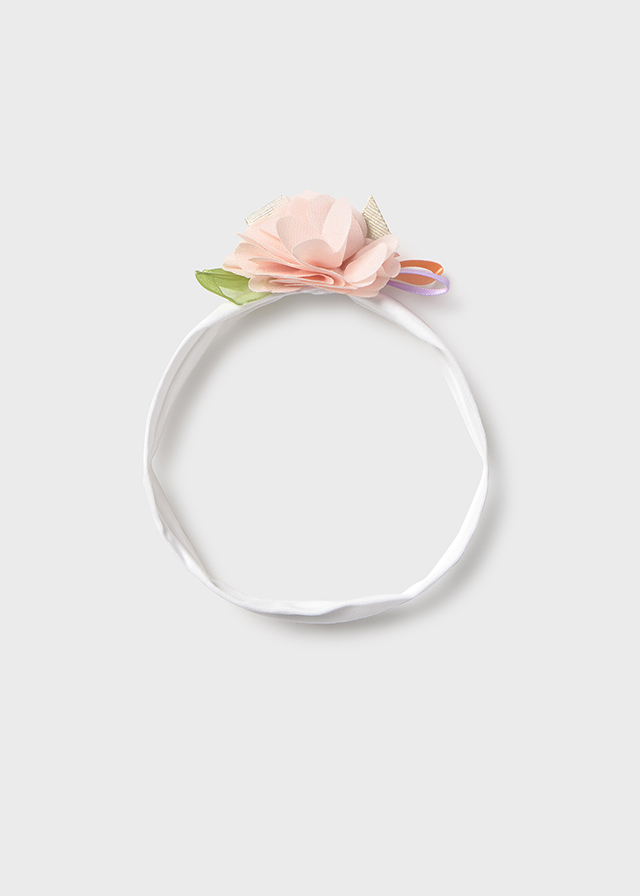 деталь Dívčí čelenka s květinovou aplikací MAYORAL