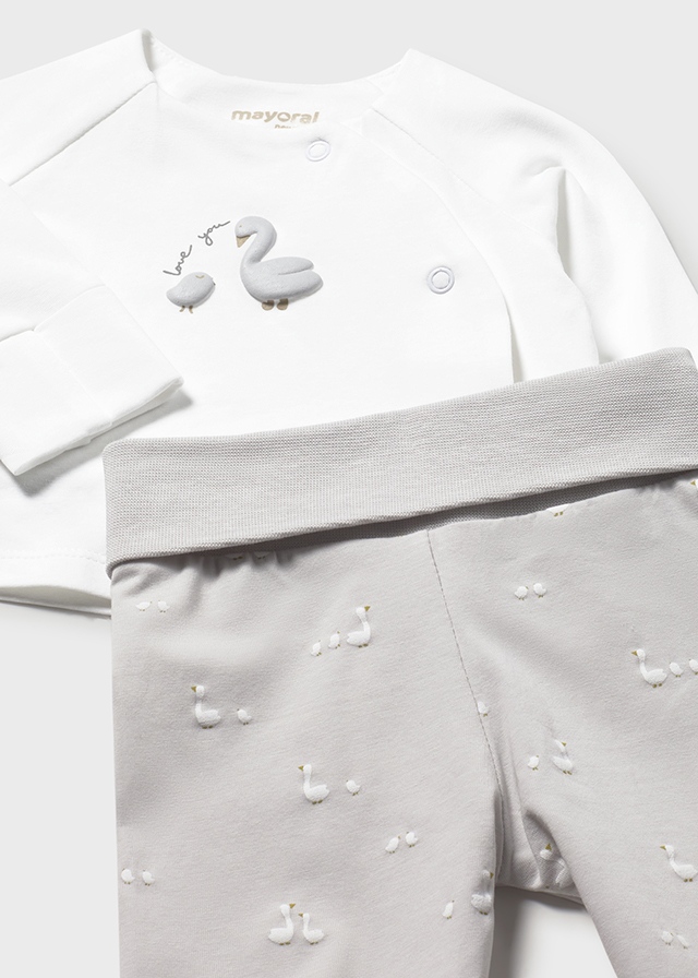 деталь Kojenecký unisex set s labutěmi MAYORAL