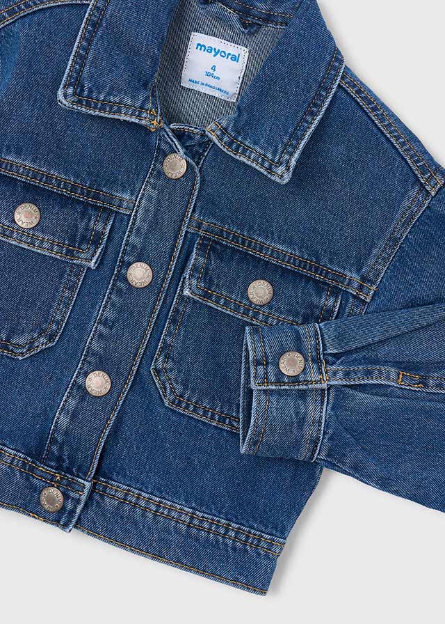 деталь Dívčí denim sako MAYORAL