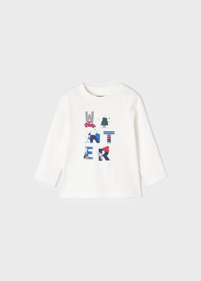 деталь Dětský chlapecký set - 2 trika dlouhý rukáv MAYORAL