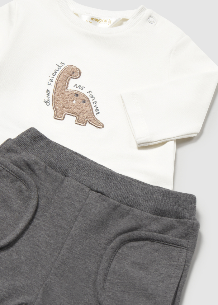 деталь Chlapecká třídílná souprava s dinosauří mikinou MAYORAL
