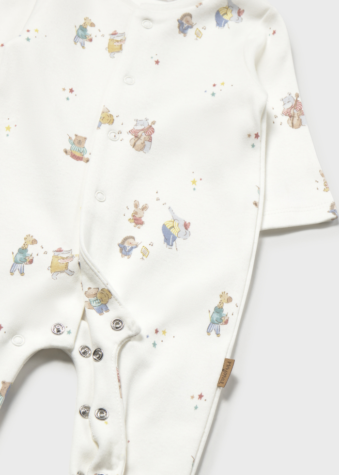 деталь Kojenecká unisex sada 2 overalů s hravými motivy MAYORAL