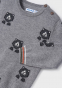 náhled Jacquard sweater with teddy bears for babies