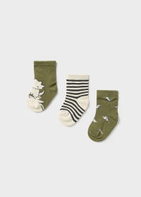 Dětská chlapecká sada tří párů ponožek MAYORAL