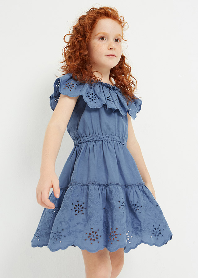 detail Dívčí šaty MAYORAL