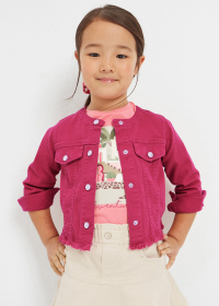 Dívčí bunda - ozdobné přední kapsy MAYORAL
