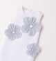náhled Dívčí šaty bez rukávů s květinovou aplikací SARABANDA